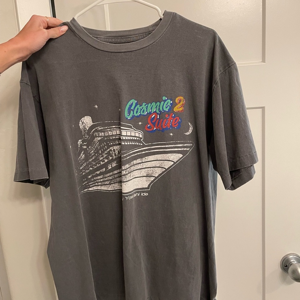Cosmic Suite 2 Graphic T-Shirt - Gray